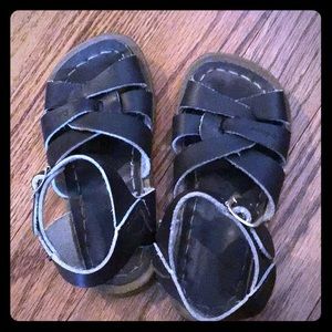 Dark brown Sun San by Hoyway Saltwater Sandals